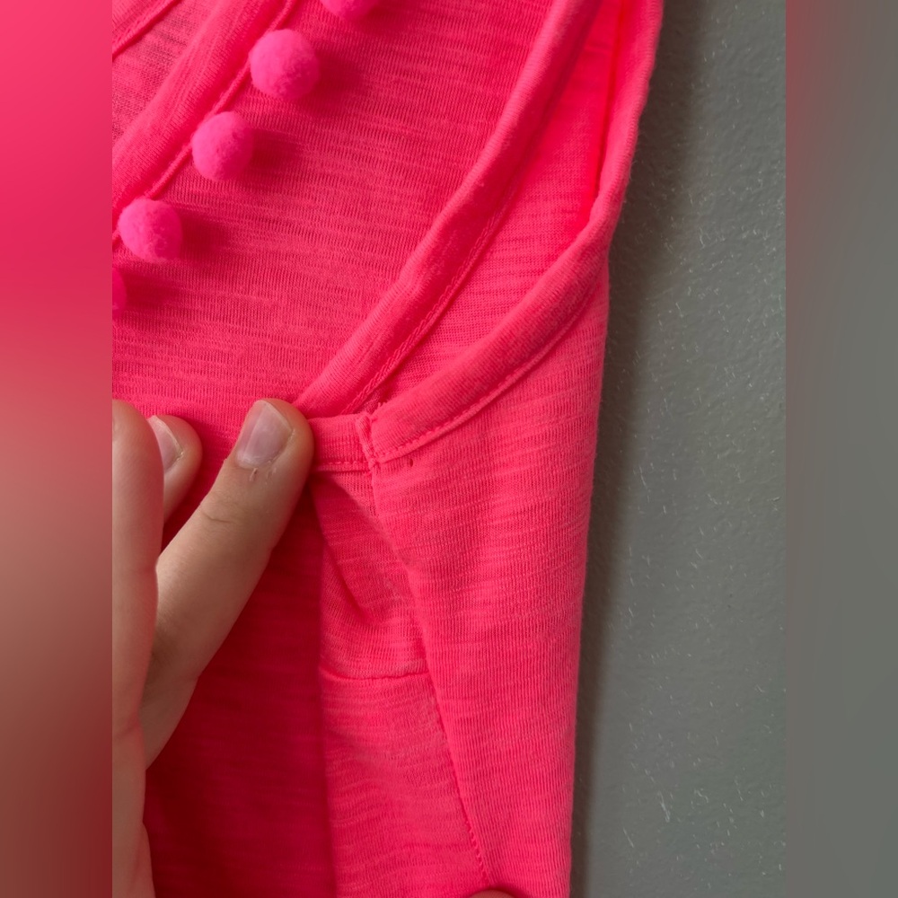 Lilly Pulitzer Bright Pink Tank Top - Picture 3 of 6
